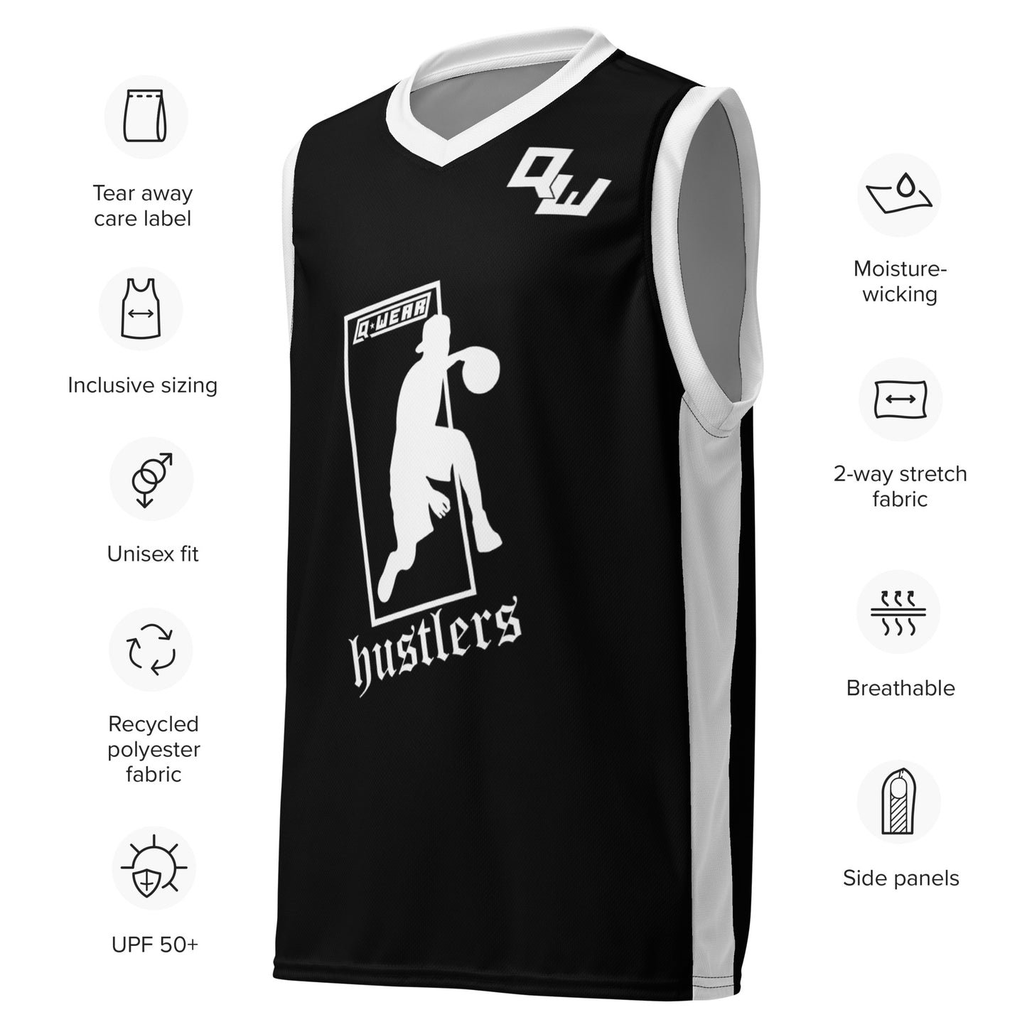Q Wear "Hustlers" Basketball Jersey
