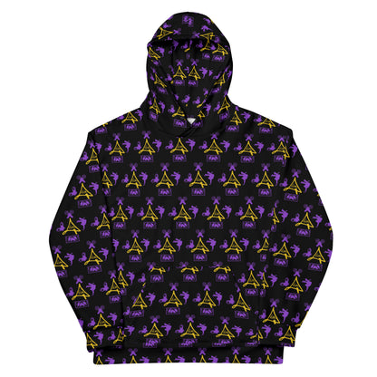 Q Wear 4 Elements All-Over Print Hoodie