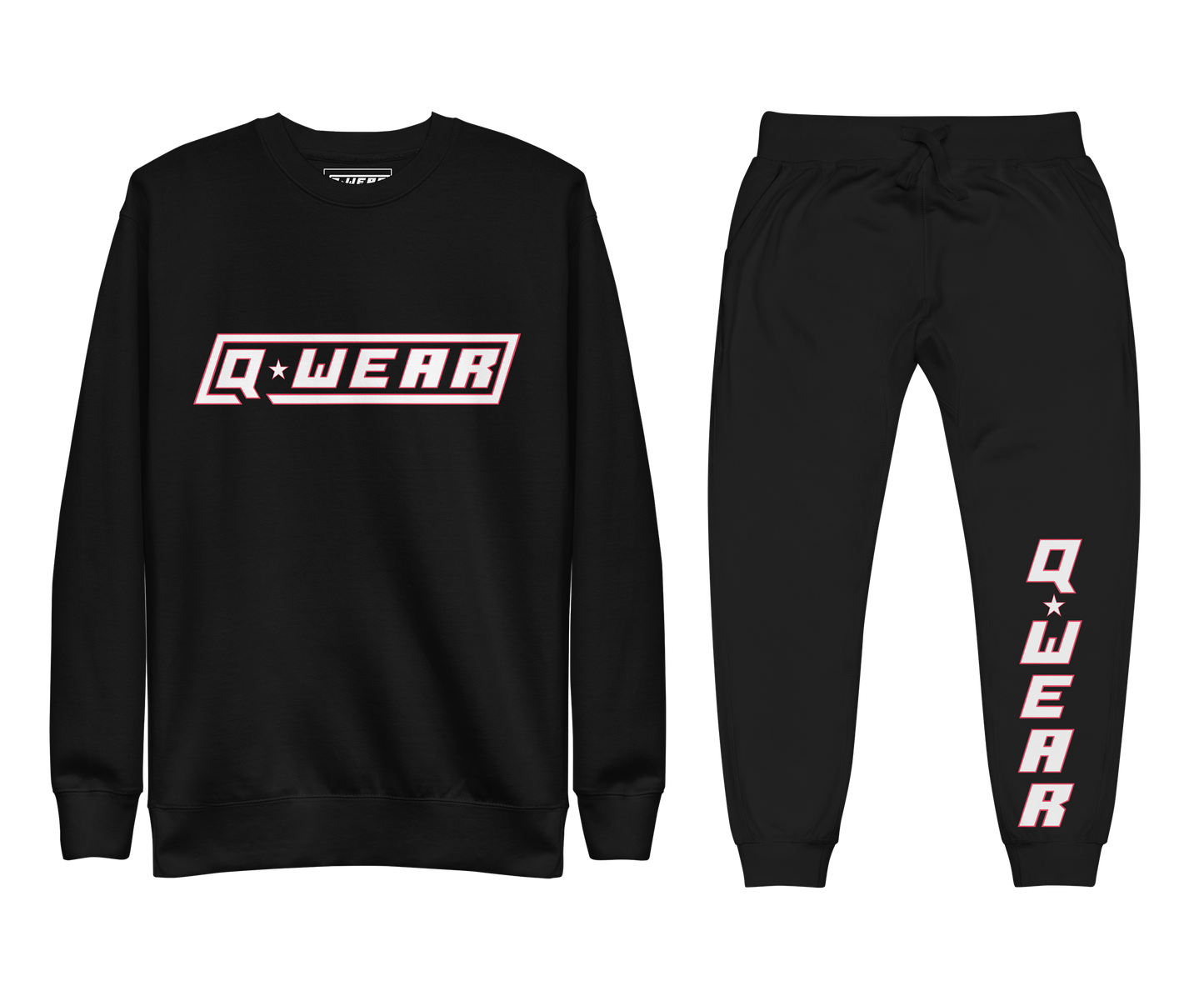 Q Wear Printed Tracksuit Set