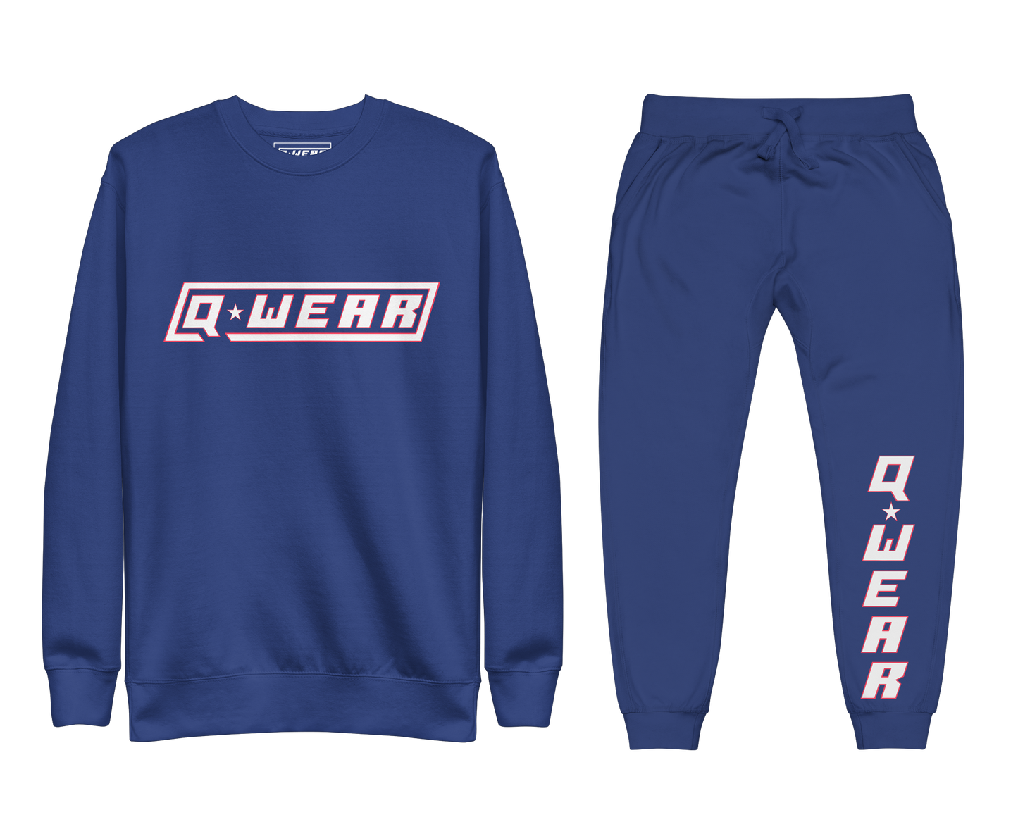 Q Wear Printed Tracksuit Set