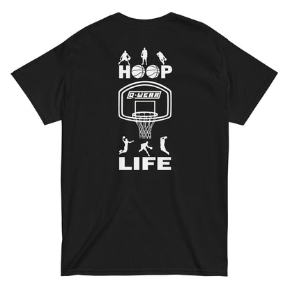 Q Wear Hoop Life T-shirt (White Logo)
