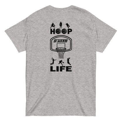 Q Wear Hoop Life T-shirt (Black Logo)