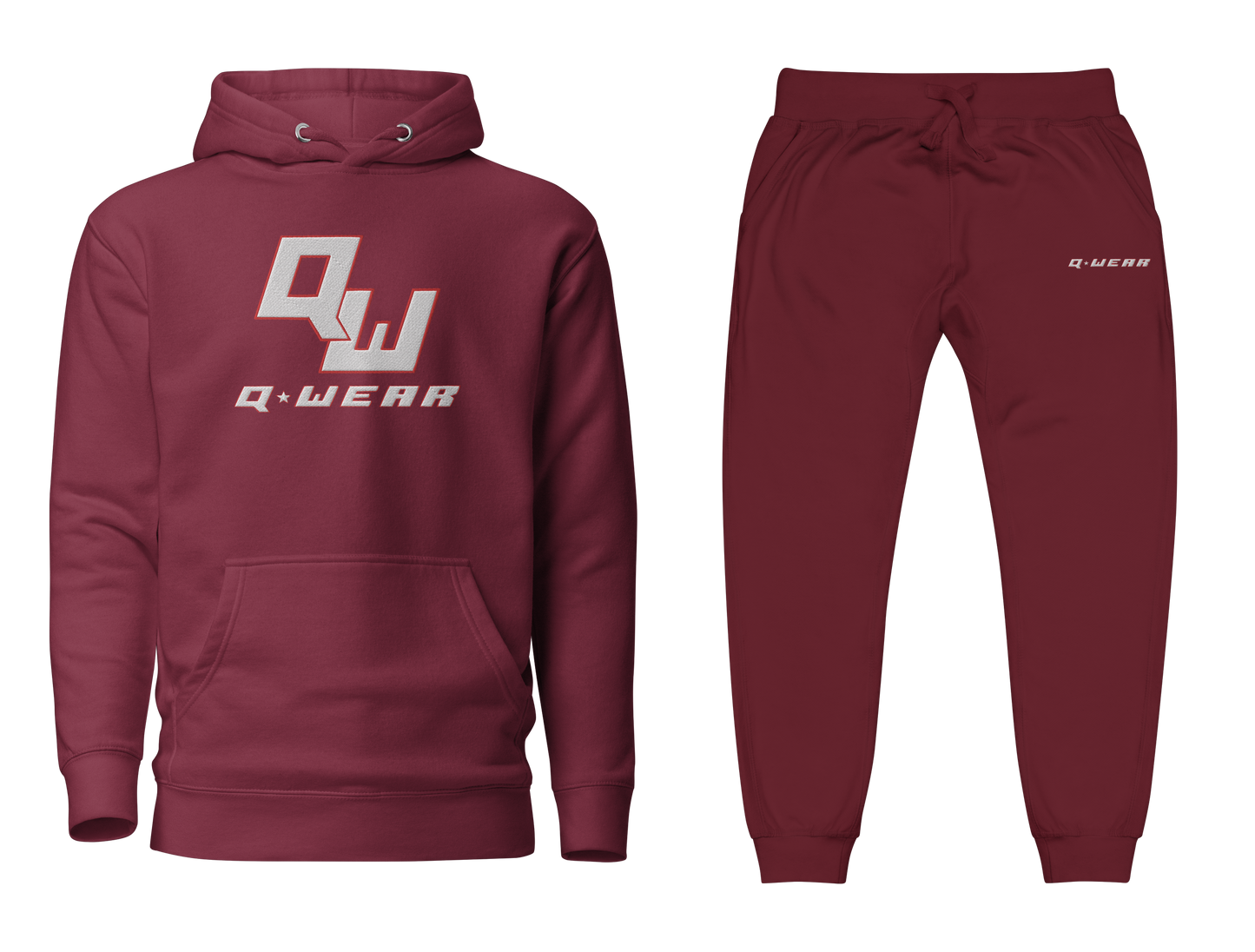 Q Wear Embroidered Tracksuit Set