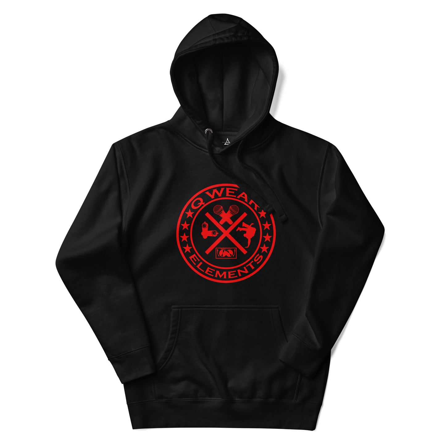 4 Elements Hoodie - Red Logo