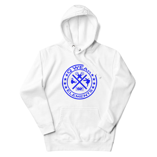 4 Elements Hoodie - Blue Logo