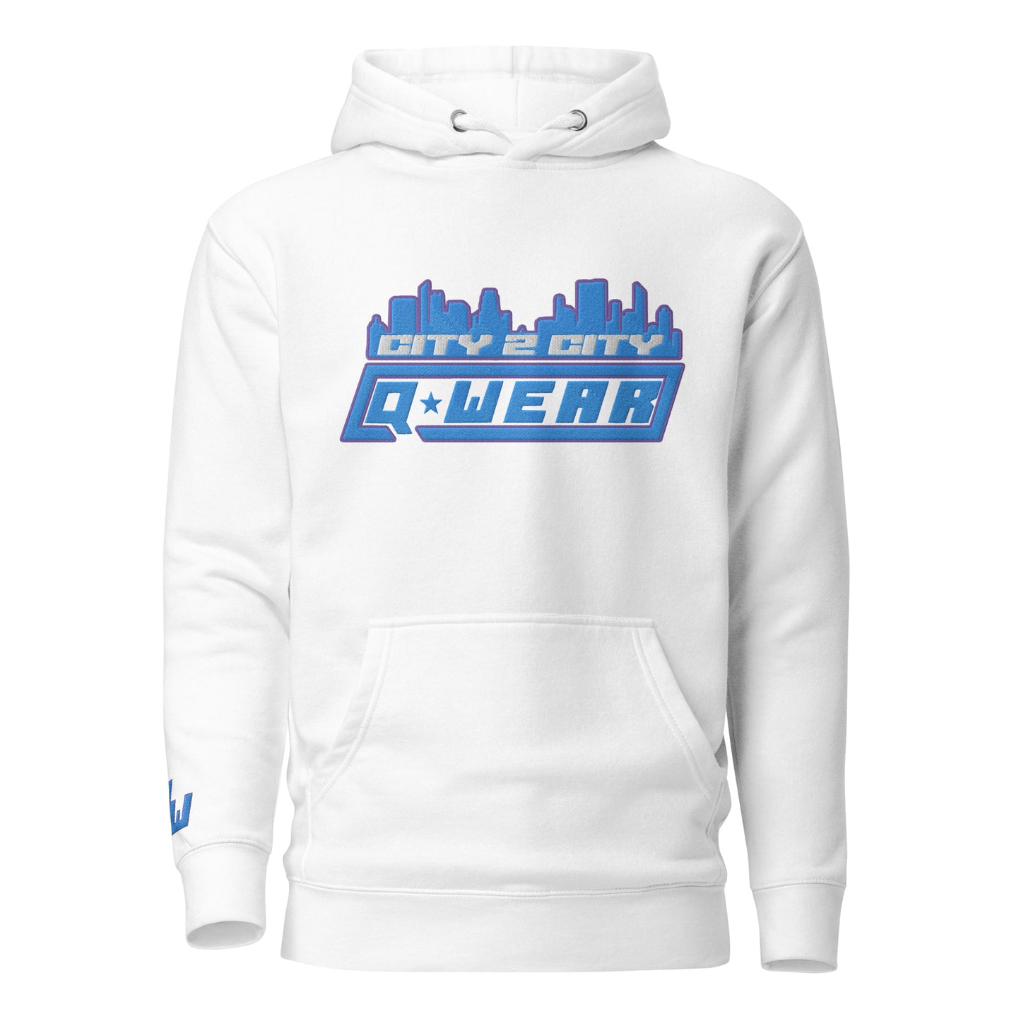 "City 2 City" Embroidered Hoodie