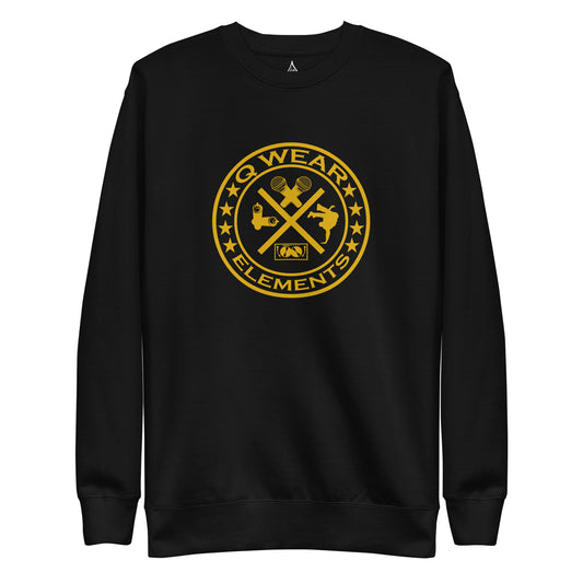 4 Elements Sweatshirt (Yellow Logo)